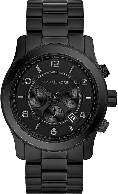 michael kors watch men black|mk watch for men price.